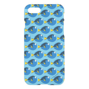 Monogram Finding Dory Pattern 2 iPhone SE/8/7 Case