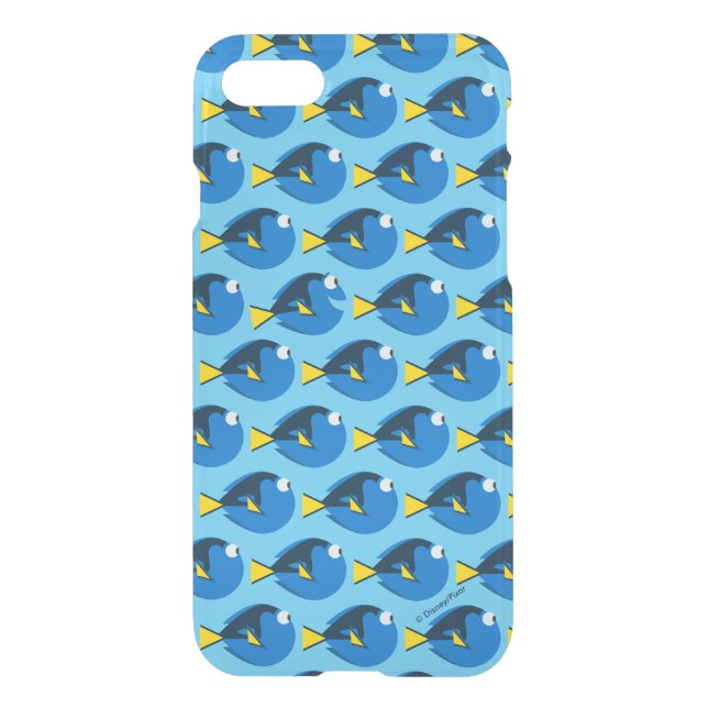 Monogram Finding Dory Pattern 2 Uncommon iPhone Case (Back)