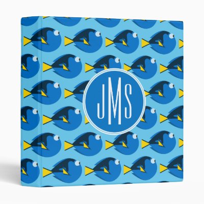 Monogram Finding Dory Pattern Binder