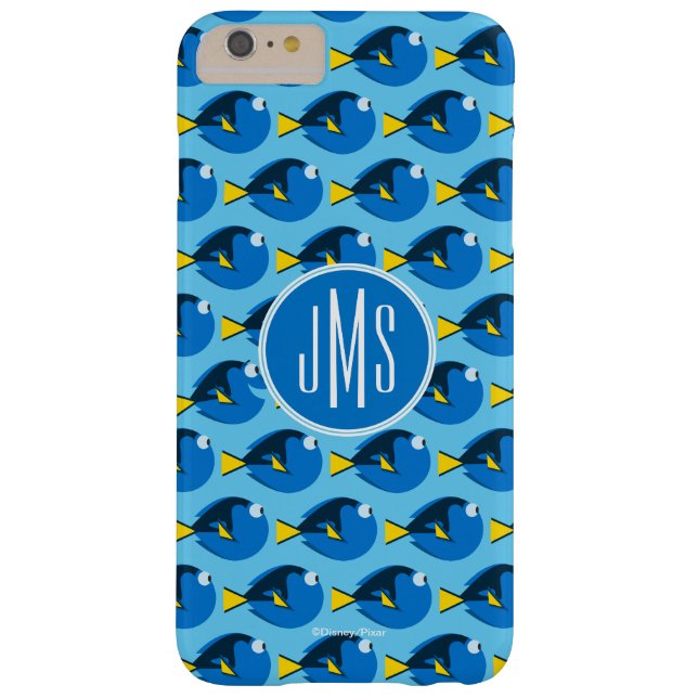 Monogram Finding Dory Pattern Case-Mate iPhone Case (Back)