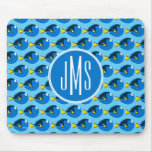 Monogram Finding Dory Pattern Mouse Pad