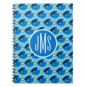 Monogram Finding Dory Pattern Notebook