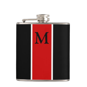 Monogram Flask Groomsman Gift