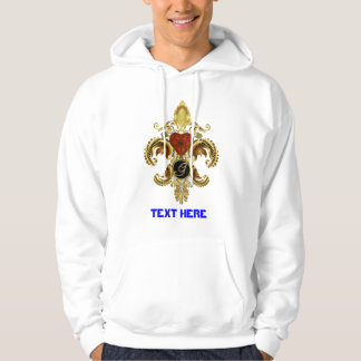 Monogram Fleur-de-lis Letter "G" Pick Your Style Hoodie
