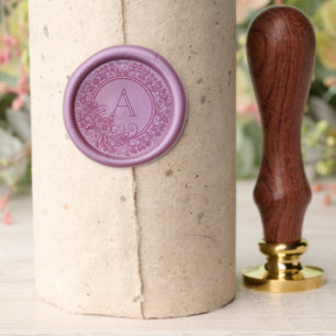Monogram Floral Ivy Wreath Customize It Wax Stamp
