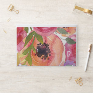 Monogram Floral Pattern HP Laptop Skin