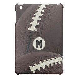 Monogram Football iPad Mini Case