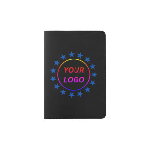 Monogram Freemason Template Black Gold Masonic P Passport Holder