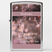 Monogram Frosted Branches Christmas & New Years