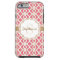 Monogram Fuchsia and Gold Quatrefoil