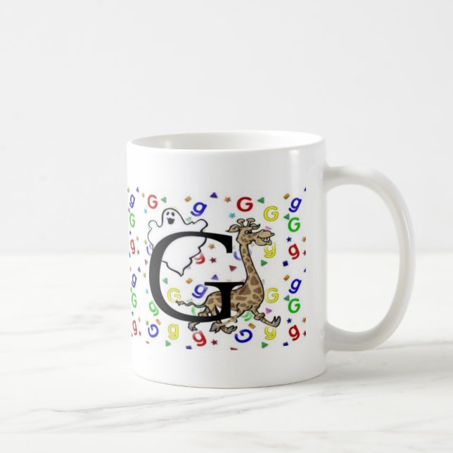 Monogram "G" Mug (Right)