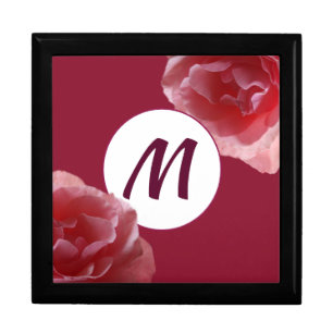 Monogram Gift Box Roses