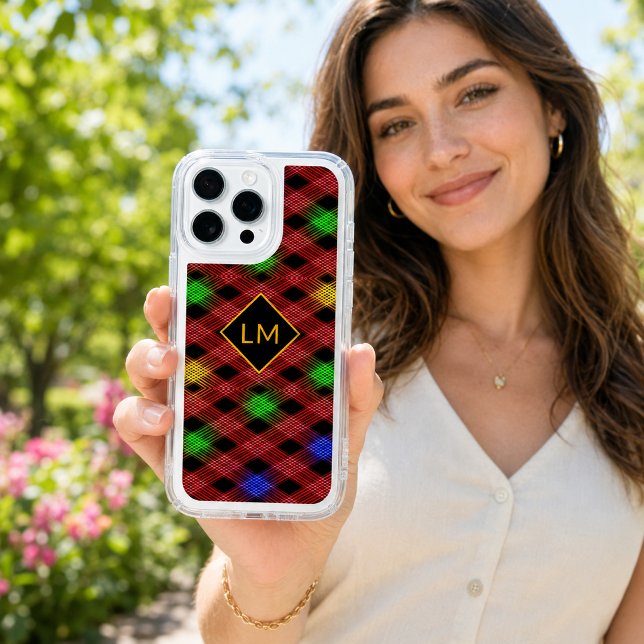 Monogram Gingham Check Multicolored iPhone 16 Pro Speck iPhone Case (Monogram Gingham Check Multicolored iPhone 16 Pro Speck iPhone Case)