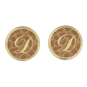 Monogram Giraffe Cufflinks