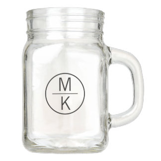 Monogram GL Splitter Mason Jar