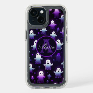 Monogram Glowing Ghosts in the Night iPhone 15 Case