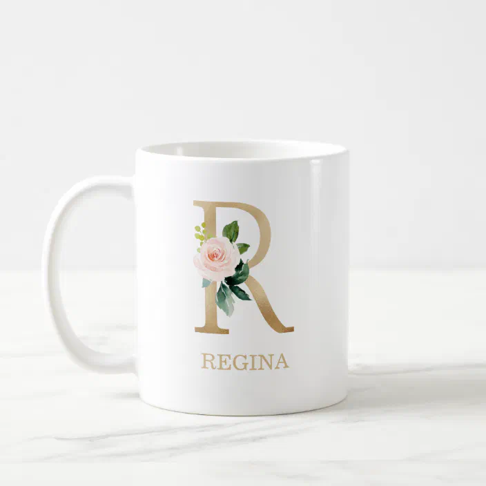 CAROLYN Coffee Mug Cup featuring the name in photos of actual sign letters 