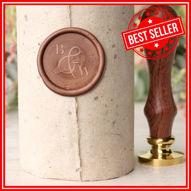 Monogram Gold Wax Envelope Seal Wedding (Creator Uploaded)