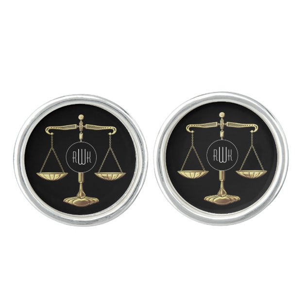 Scales of Justice Cufflinks