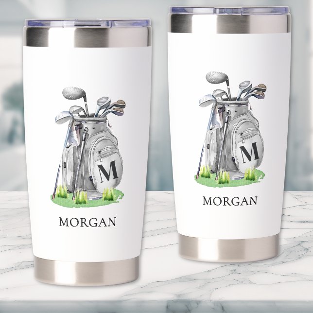 Monogram Golf Bag Insulated Tumbler (Monogram Golf Bag Insulated Tumbler)