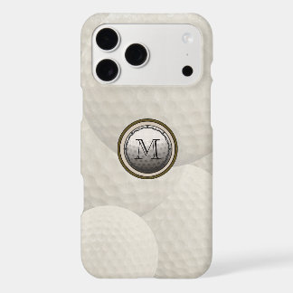 Monogram Golf Ball iPhone 17 Pro Max Case
