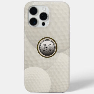 Monogram Golf Ball iPhone 15 Pro Max Case