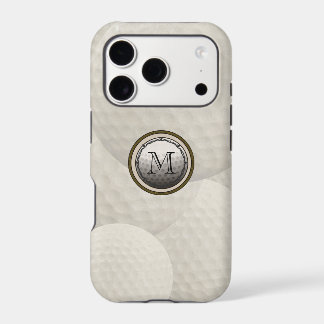 Monogram Golf Ball iPhone Case