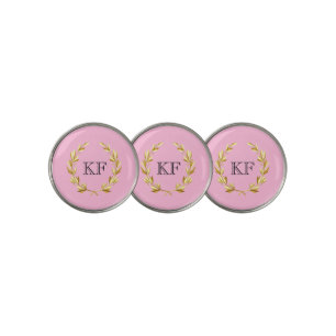 Monogram Golf Ball Marker