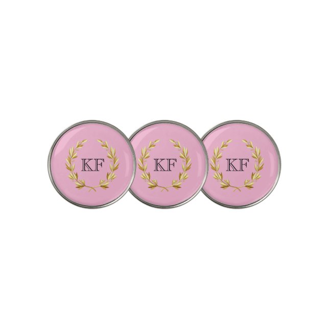 Monogram Golf Ball Marker (3 Up)