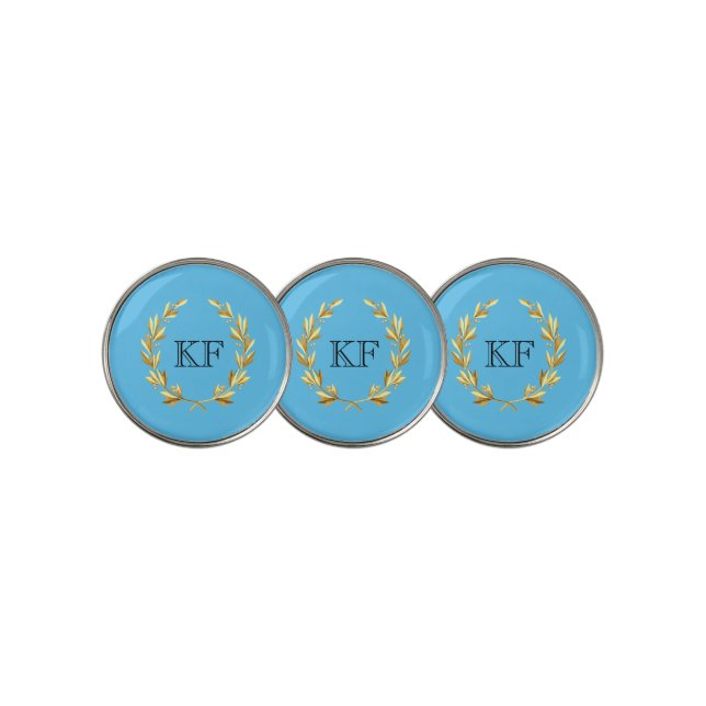 Monogram Golf Ball Marker (3 Up)