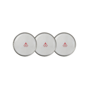 Monogram Golf Ball Markers   Personalized   Pink