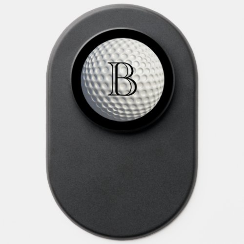 Monogram Golf Ball  PopSocket