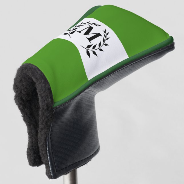 Monogram Golf Head Cover (3/4 Front)