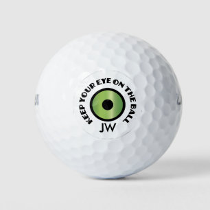 Monogram Golfer - Keep Your Eye On The Ball