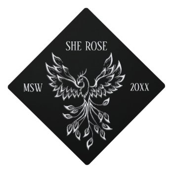 Monogram Graduation Cap Topper w Year
