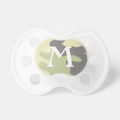 Monogram Green Camo | Pacifier (Front)