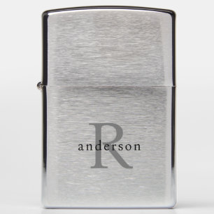 Monogram Groomsman Custom II Zippo Lighter