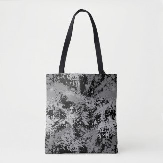 Monogram GS Splatter Tote Bag