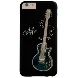Monogram Guitar and Notes  iPhone 6 Plus Case