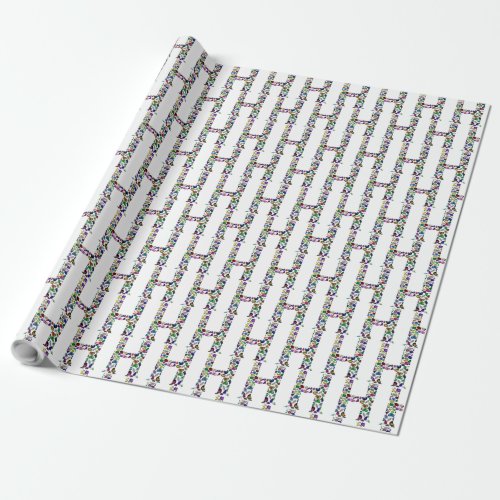 Monogram H Wrapping Paper