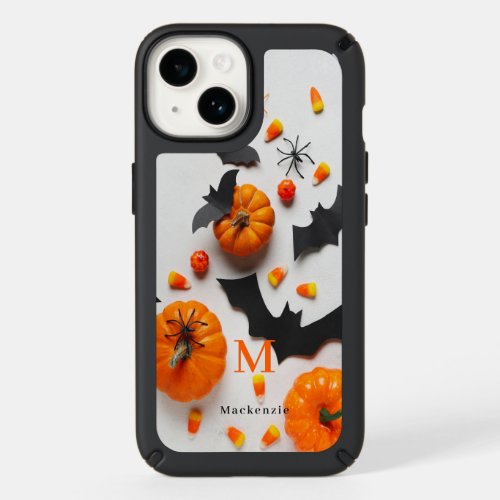 Monogram Halloween Pumpkin for Apple X11121314 Speck iPhone 14 Case