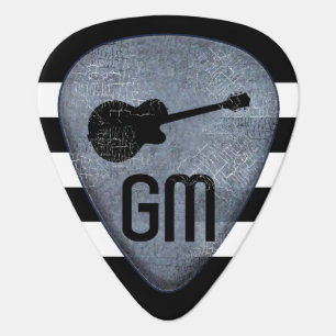 Monogram hard rock guitar pick