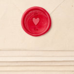 Monogram Hearts Playing Card Wedding  Wax Seal Sticker<br><div class="desc">A unique monogram hearts playing card style wedding design. An impressive design that uses elements from playing cards to create a unique wedding stationery design. An elegant red heart wedding couple monogram. A one of a kind playing card wedding wax seal sticker design with modern elements. Matching wedding invitations and...</div>