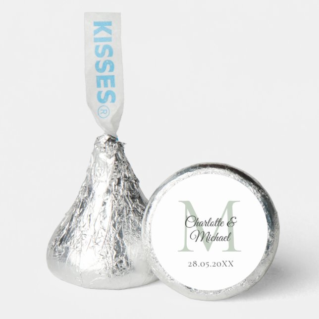 Monogram  hershey®'s kisses® (Front)