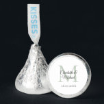Monogram  hershey®'s kisses®<br><div class="desc">Customer-specific, modern, simple, elegant Wedding Hershey®'s Kisses. Add a sweet, elegant touch to your wedding day with these customizable Hershey’s® Kisses® featuring a modern monogram design. Perfect as wedding favors, bridal shower treats, or engagement party accents, each candy comes with a sleek beige sticker personalized with the couple’s initials and...</div>