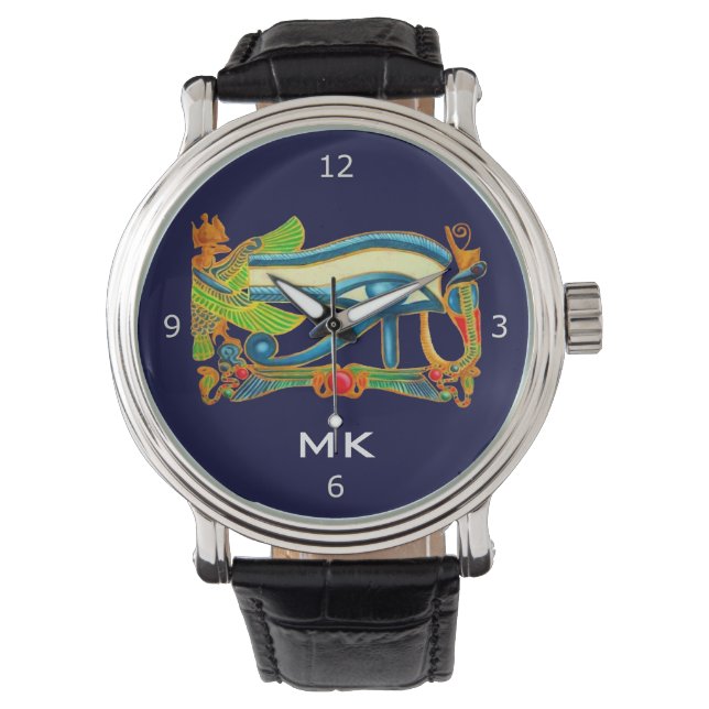 Monogram Horus Good Luck Charm Watch (Front)