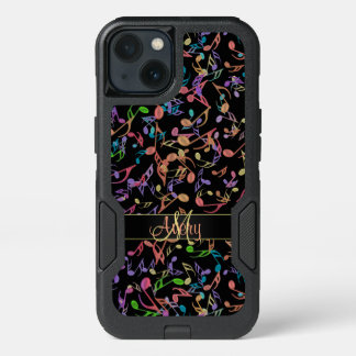 Monogram Hot Jazz Music Notes Otterbox Case