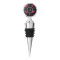 Monogram hot pink glitter hearts black diamonds