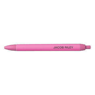 Monogram Hot Pink Pen