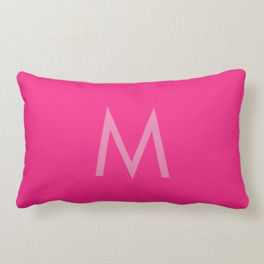 hot pink throw pillow